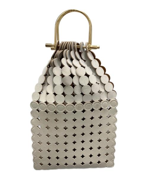 MARY AL TERNA（メアリオルターナ）MARY AL TERNA (メアリオルターナ) MOON ハンドバック　/ ムーンハンドバッグ アイボリーの古着・服飾アイテム