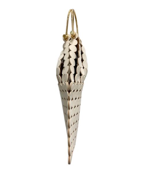 MARY AL TERNA（メアリオルターナ）MARY AL TERNA (メアリオルターナ) MOON ハンドバック　/ ムーンハンドバッグ アイボリーの古着・服飾アイテム