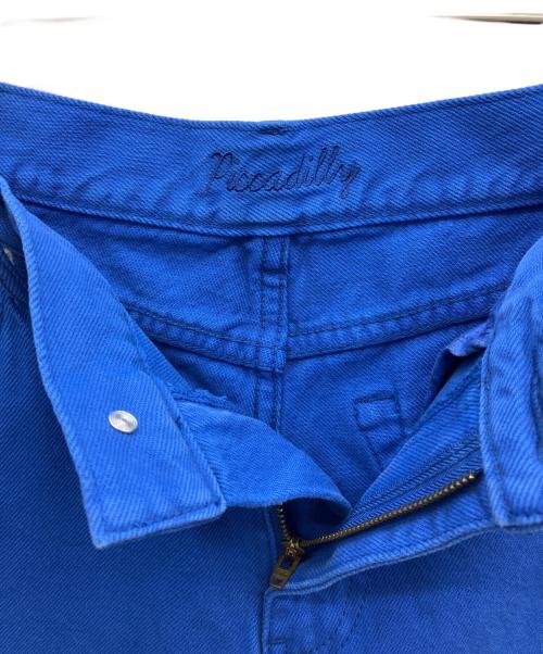 ok.soon（オクスン）ok.soon (オクスン) PICCADILLY (ピカデリー) OGC DENIM OVERDYE PANTS/カラーデニムパンツ ブルー サイズ:2 未使用品の古着・服飾アイテム