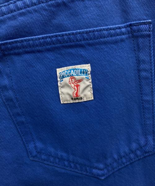 ok.soon（オクスン）ok.soon (オクスン) PICCADILLY (ピカデリー) OGC DENIM OVERDYE PANTS/カラーデニムパンツ ブルー サイズ:2 未使用品の古着・服飾アイテム