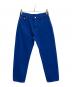 ok.soon（オクスン）の古着「OGC DENIM OVERDYE PANTS/カラーデニムパンツ」｜ブルー