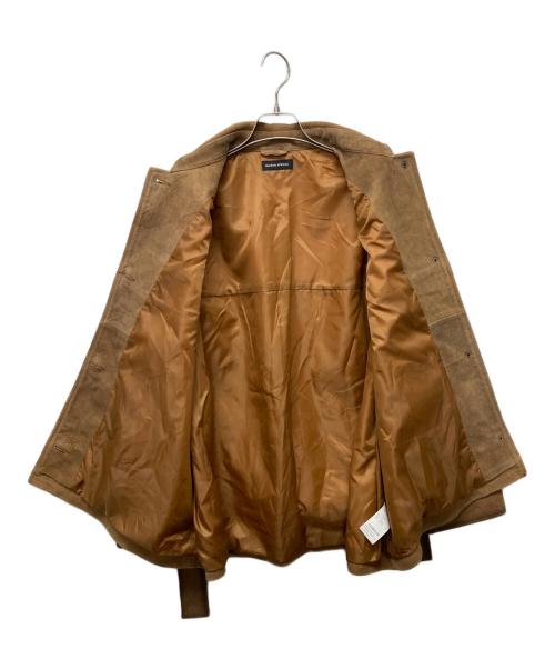 MAISON SPECIAL（メゾンスペシャル）MAISON SPECIAL (メゾンスペシャル) Real Suede Oversized Shirt キャメル サイズ:FREEの古着・服飾アイテム