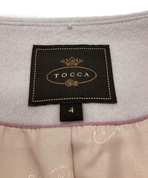 TOCCA（トッカ）TOCCA (トッカ) FANTASIA ショートコート ピンク サイズ:4の古着・服飾アイテム