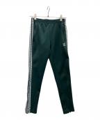 adidasアディダス）の古着「トラックパンツ」｜グリーン