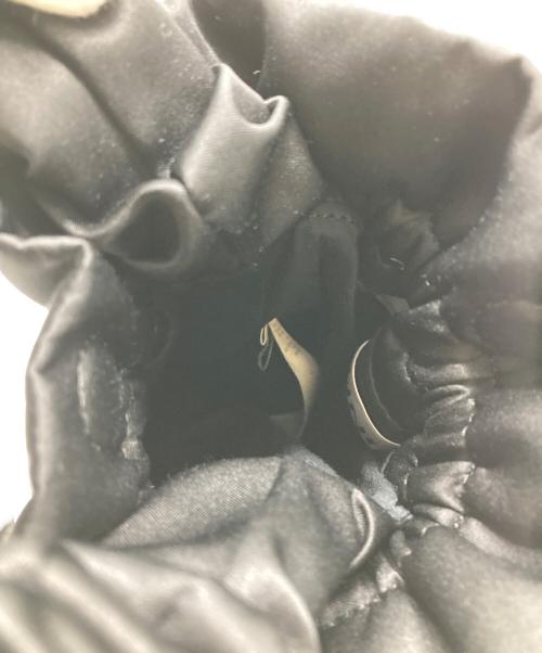 GANNI（ガニー）GANNI (ガニー) 巾着ショルダーバッグ ブラックの古着・服飾アイテム