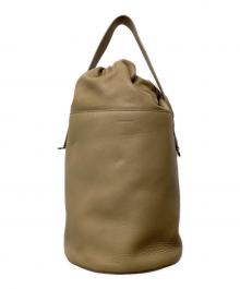 JIL SANDER（ジルサンダー）の古着「SOFT DRAWKET MEDIUM(ソフト ドローケット ミディアム)」｜ベージュ