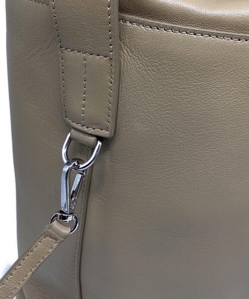 JIL SANDER（ジルサンダー）JIL SANDER (ジルサンダー) SOFT DRAWKET MEDIUM(ソフト ドローケット ミディアム) ベージュの古着・服飾アイテム