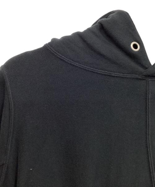 Champion REVERSE WEAVE（チャンピオン リバース ウィーブ）Champion REVERSE WEAVE (チャンピオン リバース ウィーブ) ANREALAGE (アンリアレイジ) Hooded Sweatshirt ブラック サイズ:Sの古着・服飾アイテム