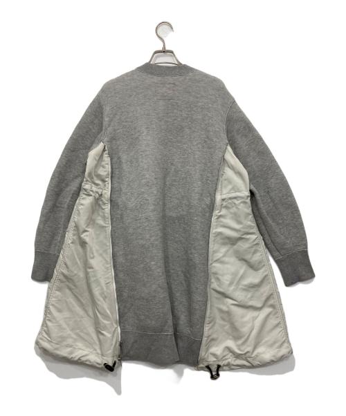 sacai（サカイ）sacai (サカイ) Sponge Sweat Dress グレー サイズ:2の古着・服飾アイテム