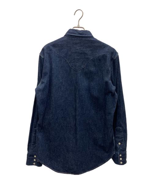 BONCOURA（ボンクラ）BONCOURA (ボンクラ) ウェスタン シャツ デニム インディゴ サイズ:SIZE 40の古着・服飾アイテム