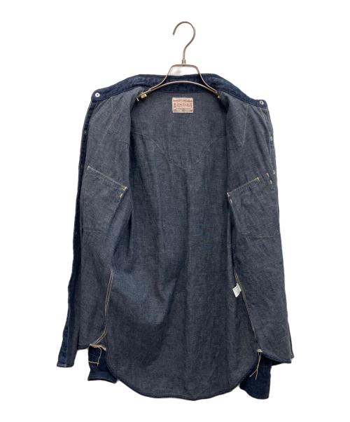 BONCOURA（ボンクラ）BONCOURA (ボンクラ) ウェスタン シャツ デニム インディゴ サイズ:SIZE 40の古着・服飾アイテム