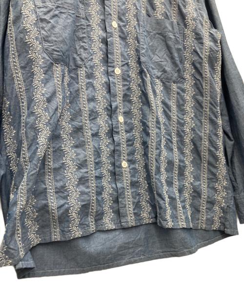 MOJITO（モヒート）MOJITO (モヒート) 長袖シャツ ブルー サイズ:Lの古着・服飾アイテム