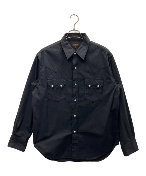 A vontade（アボンタージ）A vontade (アボンタージ) ウエスタンシャツ ブラック サイズ:Lの古着・服飾アイテム