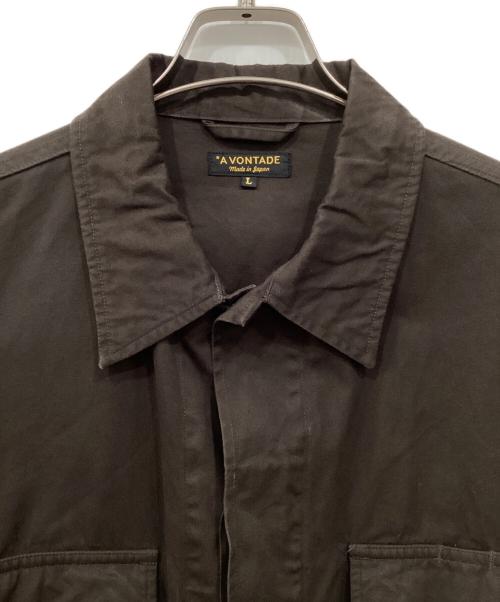 A vontade（アボンタージ）A vontade (アボンタージ) B.D.U. Jacket ブラウン サイズ:Lの古着・服飾アイテム