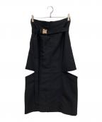 GRACE CLASSグレースクラス）の古着「カットアウトタイトスカート」｜ブラック
