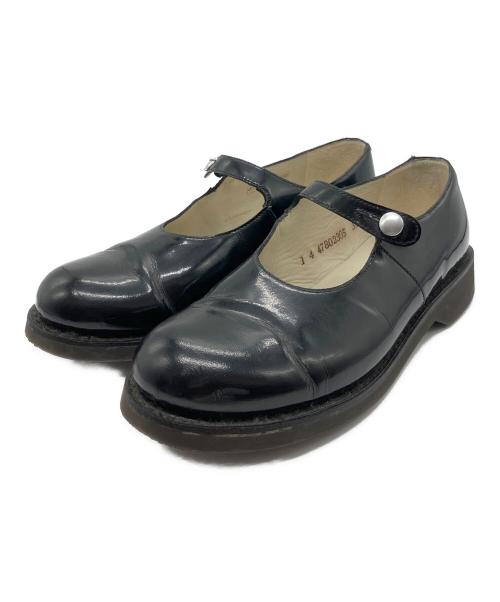 COMME des GARCONS COMME des GARCONS（コムデギャルソン コムデギャルソン）COMME des GARCONS COMME des GARCONS (コムデギャルソン コムデギャルソン) エナメルシューズ ブラック サイズ:3の古着・服飾アイテム