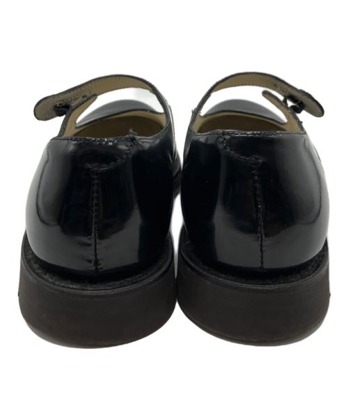 COMME des GARCONS COMME des GARCONS（コムデギャルソン コムデギャルソン）COMME des GARCONS COMME des GARCONS (コムデギャルソン コムデギャルソン) エナメルシューズ ブラック サイズ:3の古着・服飾アイテム