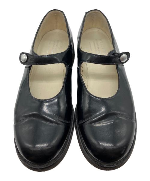 COMME des GARCONS COMME des GARCONS（コムデギャルソン コムデギャルソン）COMME des GARCONS COMME des GARCONS (コムデギャルソン コムデギャルソン) エナメルシューズ ブラック サイズ:3の古着・服飾アイテム