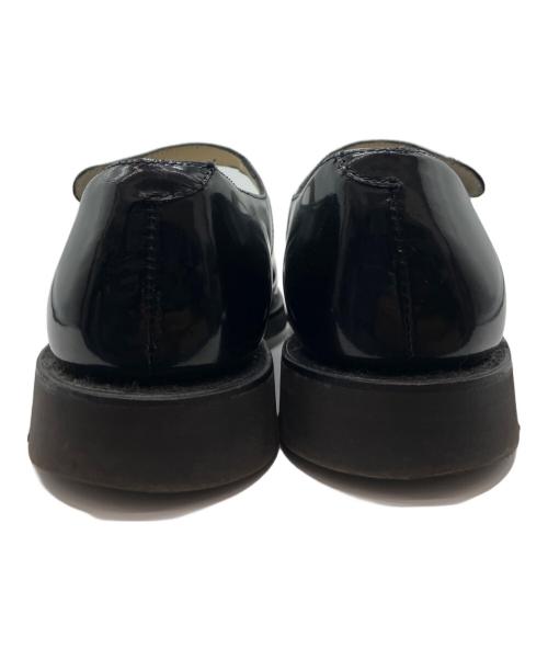 COMME des GARCONS COMME des GARCONS（コムデギャルソン コムデギャルソン）COMME des GARCONS COMME des GARCONS (コムデギャルソン コムデギャルソン) エナメルシューズ ブラック サイズ:3の古着・服飾アイテム