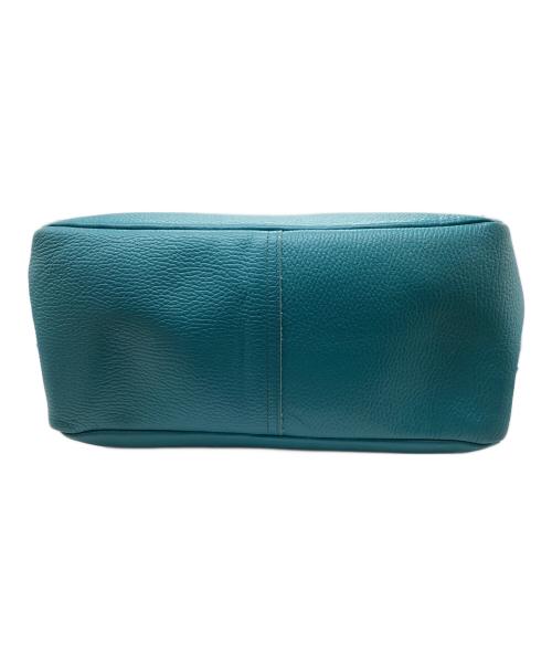 YOUNG & OLSEN The DRYGOODS STORE（ヤングアンドオルセン ザ ドライグッズストア）YOUNG & OLSEN The DRYGOODS STORE (ヤングアンドオルセン ザ ドライグッズストア) EMBOSSED LEATHER TOTE M / エンボス レザートート M ブルー サイズ:　の古着・服飾アイテム