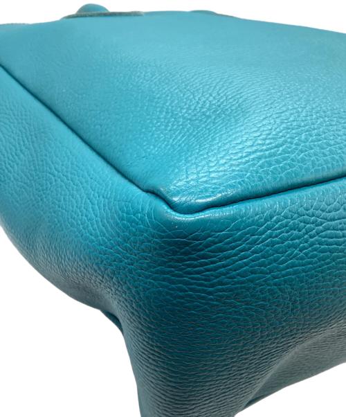 YOUNG & OLSEN The DRYGOODS STORE（ヤングアンドオルセン ザ ドライグッズストア）YOUNG & OLSEN The DRYGOODS STORE (ヤングアンドオルセン ザ ドライグッズストア) EMBOSSED LEATHER TOTE M / エンボス レザートート M ブルー サイズ:　の古着・服飾アイテム