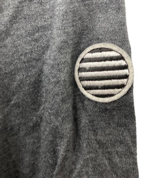 BORDERS at BALCONY（ボーダーズアットバルコニー）BORDERS at BALCONY (ボーダーズアットバルコニー) カシュクールマキシワンピース グレー サイズ:38の古着・服飾アイテム