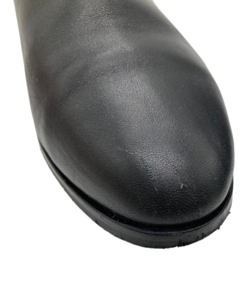 MACKINTOSH LONDON（マッキントッシュ ロンドン）MACKINTOSH LONDON (マッキントッシュ ロンドン) バックゴアショートブーツ ブラック サイズ:24.5cmの古着・服飾アイテム