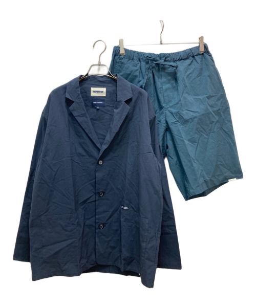 DESCENDANT（ディセンダント）DESCENDANT (ディセンダント) NOWHAW (ノウハウ) NICE DAY PAJAMA ネイビー サイズ:3の古着・服飾アイテム