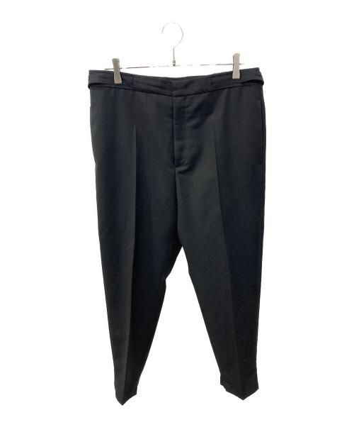 JIL SANDER（ジルサンダー）JIL SANDER (ジルサンダー) クラシックウールトラウザーパンツ ブラック サイズ:48の古着・服飾アイテム