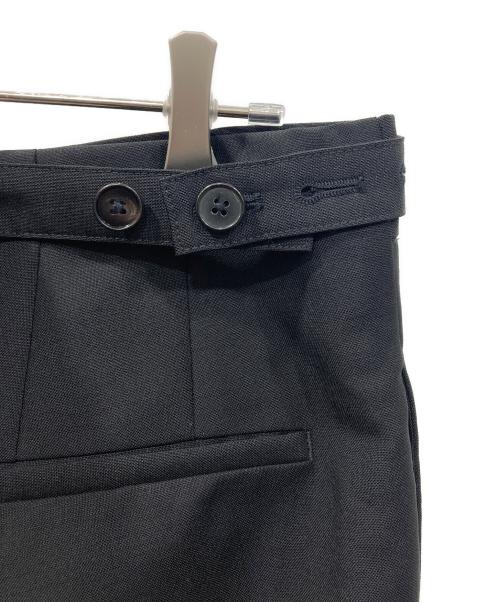 JIL SANDER（ジルサンダー）JIL SANDER (ジルサンダー) クラシックウールトラウザーパンツ ブラック サイズ:48の古着・服飾アイテム