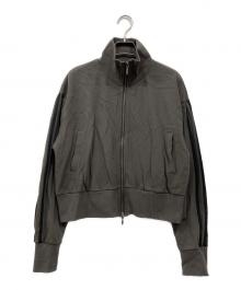 JOURNAL STANDARD（ジャーナルスタンダード）の古着「ダブルジップラインジャージーブルゾン」｜チャコールグレー