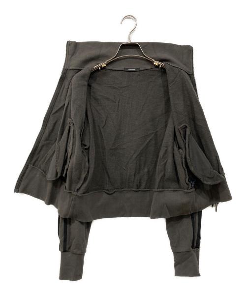 JOURNAL STANDARD（ジャーナルスタンダード）JOURNAL STANDARD (ジャーナルスタンダード) ダブルジップラインジャージーブルゾン チャコールグレー サイズ:Freeの古着・服飾アイテム