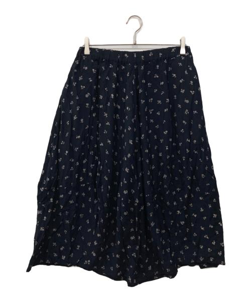 COMME des GARCONS COMME des GARCONS（コムデギャルソン コムデギャルソン）COMME des GARCONS COMME des GARCONS (コムデギャルソン コムデギャルソン) 総柄スカート ネイビー サイズ:Mの古着・服飾アイテム