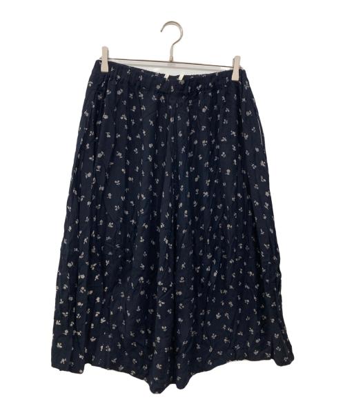 COMME des GARCONS COMME des GARCONS（コムデギャルソン コムデギャルソン）COMME des GARCONS COMME des GARCONS (コムデギャルソン コムデギャルソン) 総柄スカート ネイビー サイズ:Mの古着・服飾アイテム