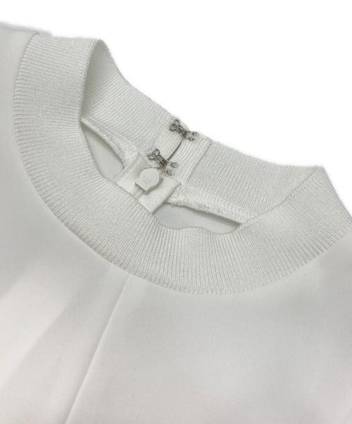 ENFOLD（エンフォルド）ENFOLD (エンフォルド) SEAM PULLOVER ホワイト サイズ:38の古着・服飾アイテム