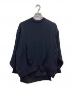 ENFOLDエンフォルド）の古着「SEAM PULLOVER」｜ネイビー