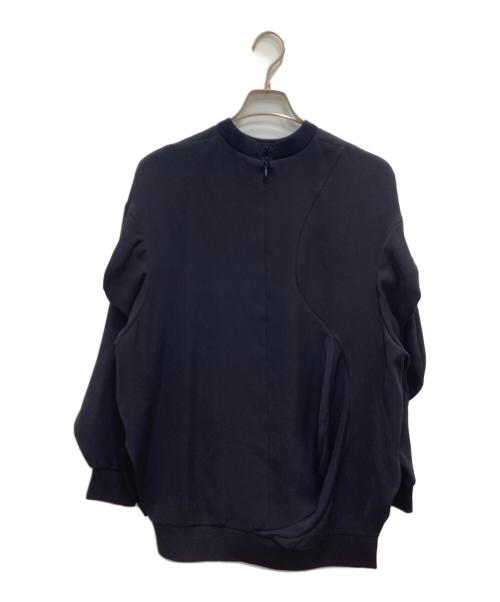 ENFOLD（エンフォルド）ENFOLD (エンフォルド) SEAM PULLOVER ネイビー サイズ:38の古着・服飾アイテム