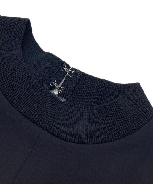 ENFOLD（エンフォルド）ENFOLD (エンフォルド) SEAM PULLOVER ネイビー サイズ:38の古着・服飾アイテム