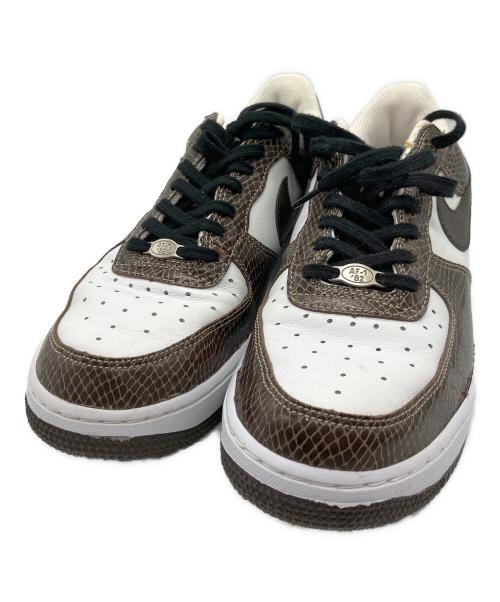 NIKE（ナイキ）NIKE (ナイキ) AIR FORCE 1 LOW PREMIUM ホワイト×ブラウン サイズ:25の古着・服飾アイテム