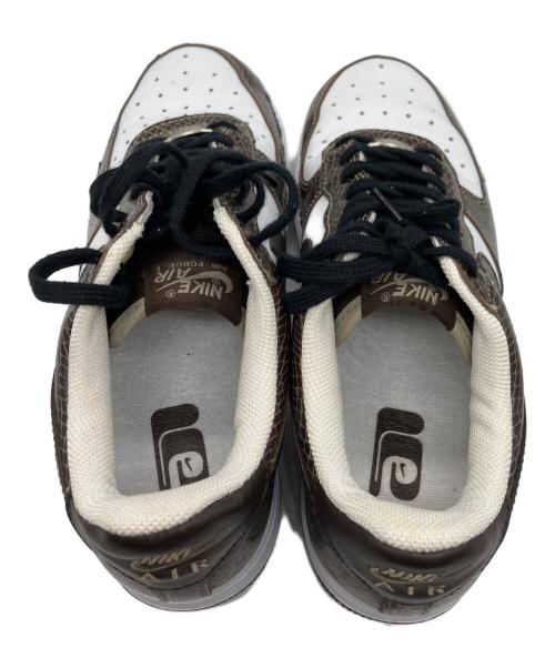 NIKE（ナイキ）NIKE (ナイキ) AIR FORCE 1 LOW PREMIUM ホワイト×ブラウン サイズ:25の古着・服飾アイテム
