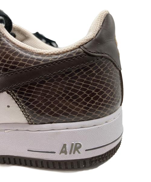 NIKE（ナイキ）NIKE (ナイキ) AIR FORCE 1 LOW PREMIUM ホワイト×ブラウン サイズ:25の古着・服飾アイテム