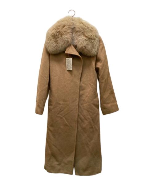 MaxMara（マックスマーラ）MaxMara (マックスマーラ) キャメルコート キャメル サイズ:42の古着・服飾アイテム