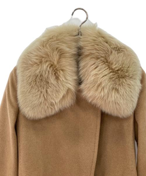 MaxMara（マックスマーラ）MaxMara (マックスマーラ) キャメルコート キャメル サイズ:42の古着・服飾アイテム