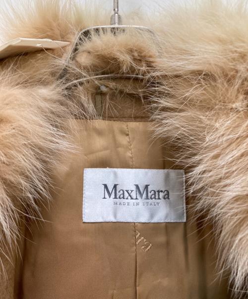 MaxMara（マックスマーラ）MaxMara (マックスマーラ) キャメルコート キャメル サイズ:42の古着・服飾アイテム