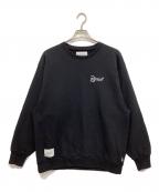 WTAPSダブルタップス）の古着「AXE.DESIGN CREW NECK 01」｜ブラック
