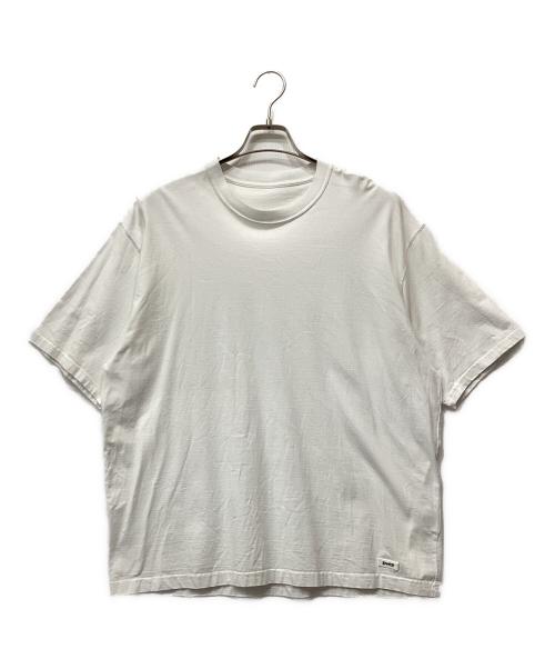ENNOY（エンノイ）ENNOY (エンノイ) ロゴパッチTシャツ ホワイト サイズ:Lの古着・服飾アイテム