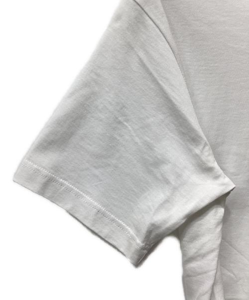 COMME des GARCONS SHIRT BOYS（コムデギャルソンシャツボーイズ）COMME des GARCONS SHIRT BOYS (コムデギャルソンシャツボーイズ) プリントTシャツ ホワイト サイズ:Mの古着・服飾アイテム