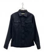 DESCENDANTディセンダント）の古着「ユーティリティシャツ」｜ネイビー