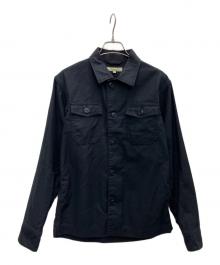 DESCENDANT（ディセンダント）の古着「ユーティリティシャツ」｜ネイビー