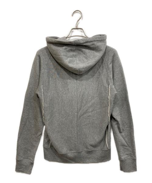 TAKAHIROMIYASHITA TheSoloIst.（タカヒロミヤシタ ザソロイスト）TAKAHIROMIYASHITA TheSoloIst. (タカヒロミヤシタ ザソロイスト) ロングジップフーディ グレー サイズ:44の古着・服飾アイテム